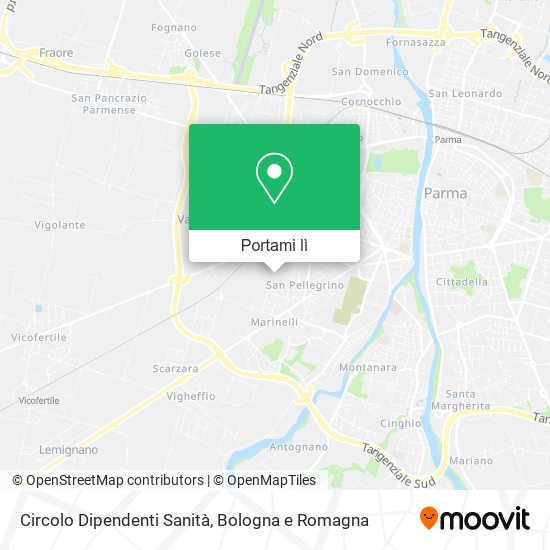 Mappa Circolo Dipendenti Sanità
