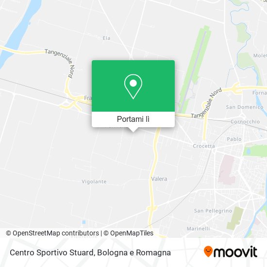 Mappa Centro Sportivo Stuard