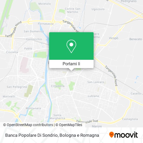Mappa Banca Popolare Di Sondrio