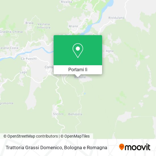 Mappa Trattoria Grassi Domenico