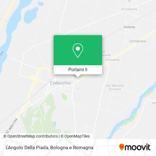 Mappa L'Angolo Della Piada