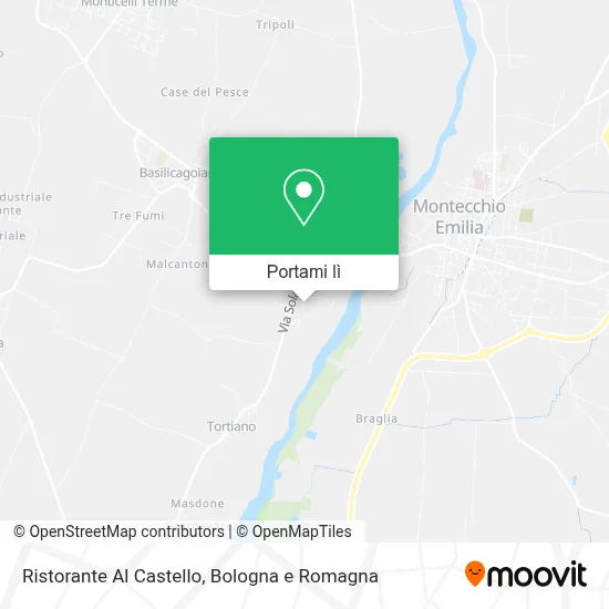 Mappa Ristorante Al Castello