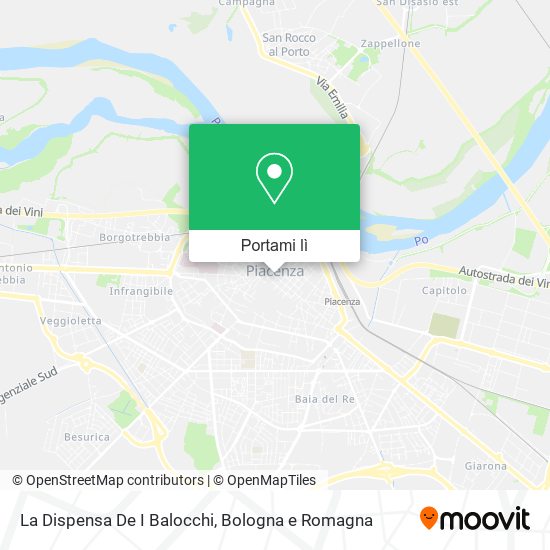 Mappa La Dispensa De I Balocchi