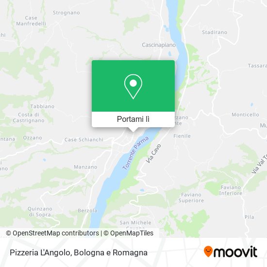 Mappa Pizzeria L'Angolo