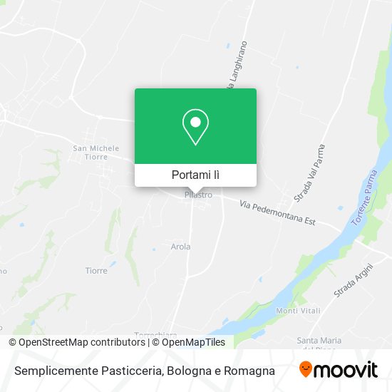 Mappa Semplicemente Pasticceria
