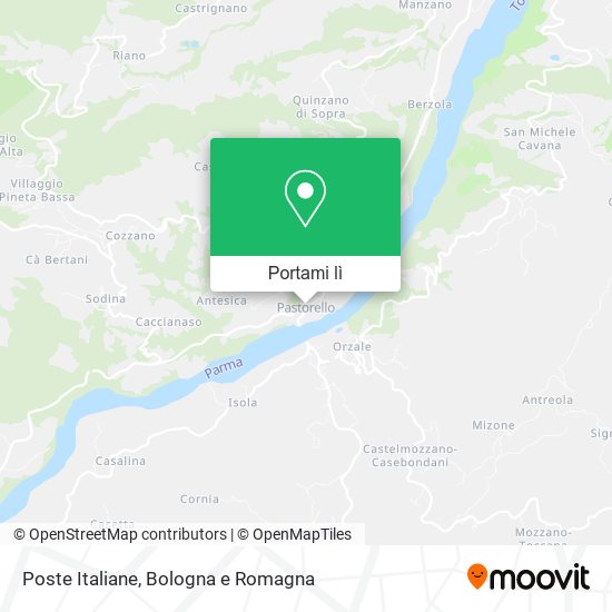 Mappa Poste Italiane
