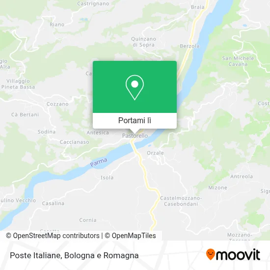 Mappa Poste Italiane