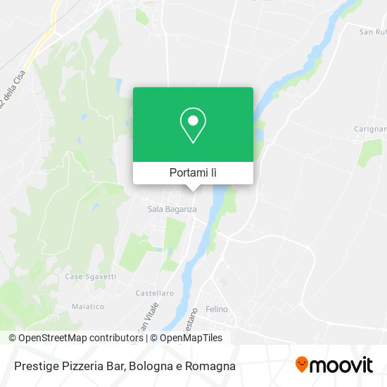 Mappa Prestige Pizzeria Bar