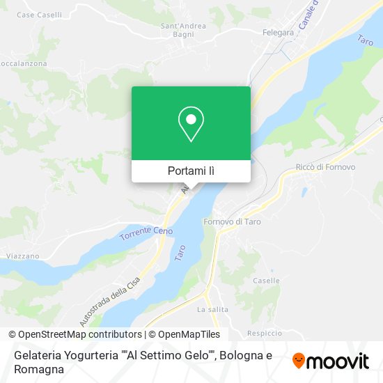 Mappa Gelateria Yogurteria ""Al Settimo Gelo""