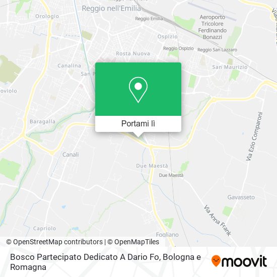 Mappa Bosco Partecipato Dedicato A Dario Fo