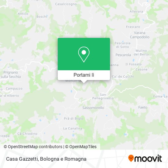 Mappa Casa Gazzetti