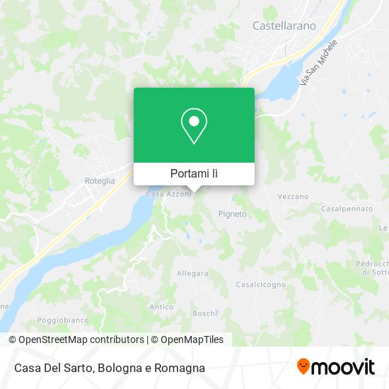 Mappa Casa Del Sarto