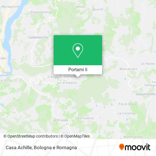 Mappa Casa Achille