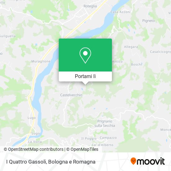 Mappa I Quattro Gassoli