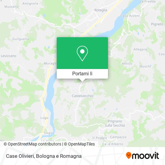 Mappa Case Olivieri