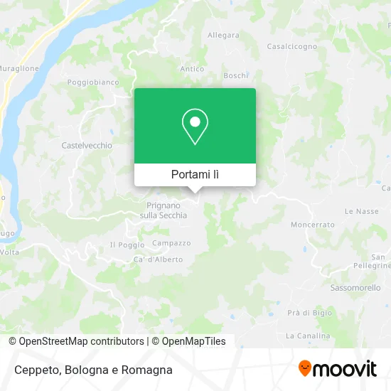 Mappa Ceppeto