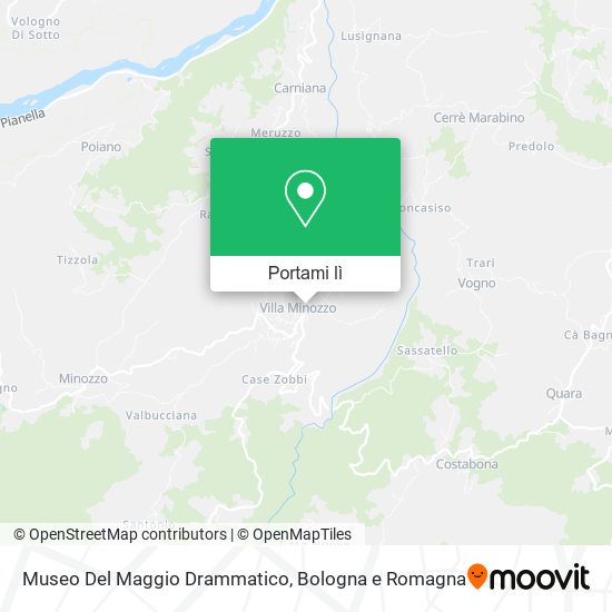 Mappa Museo Del Maggio Drammatico