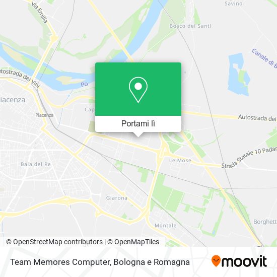 Mappa Team Memores Computer