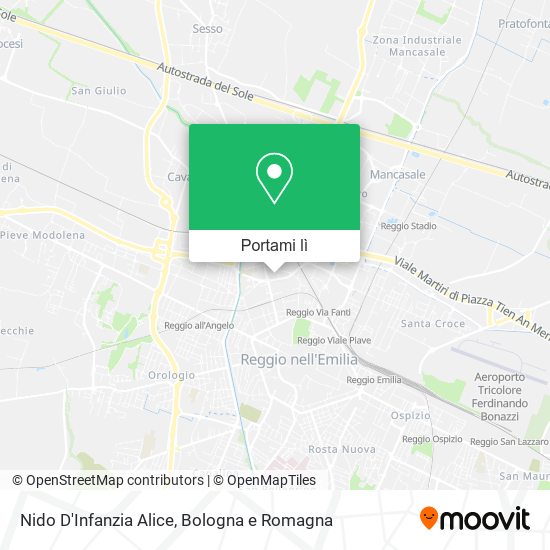 Mappa Nido D'Infanzia Alice