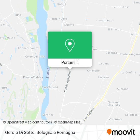 Mappa Gerolo Di Sotto