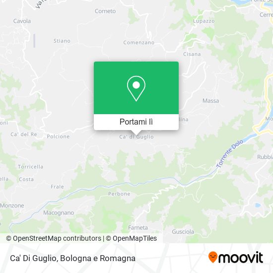 Mappa Ca' Di Guglio