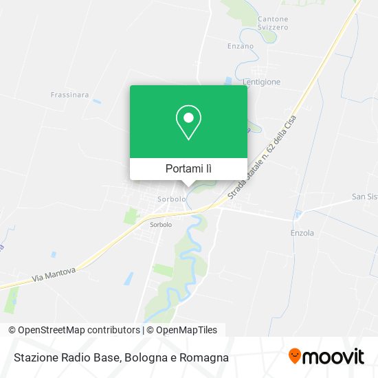 Mappa Stazione Radio Base