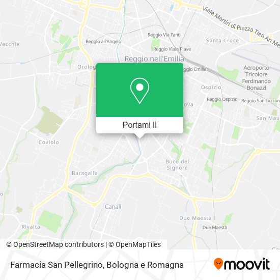 Mappa Farmacia San Pellegrino