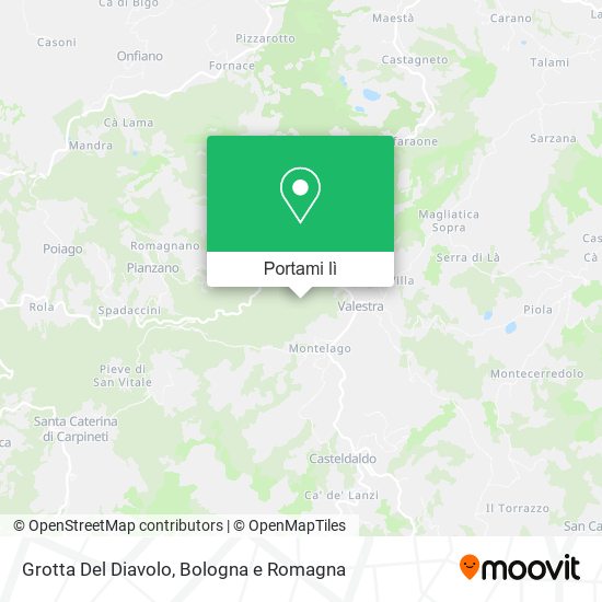 Mappa Grotta Del Diavolo