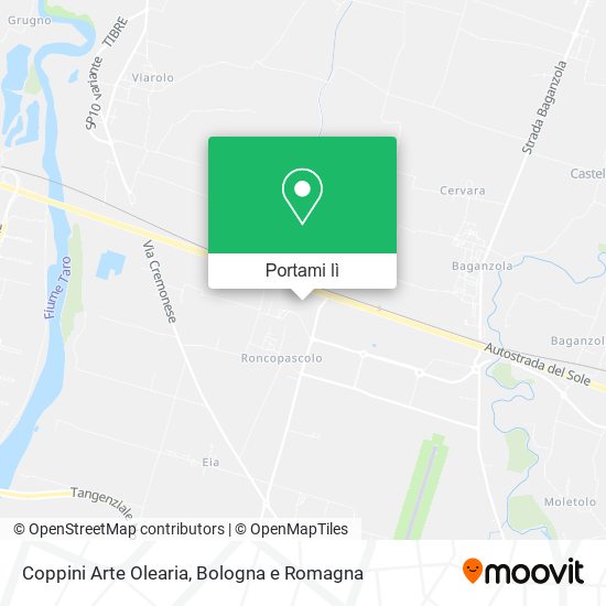 Mappa Coppini Arte Olearia