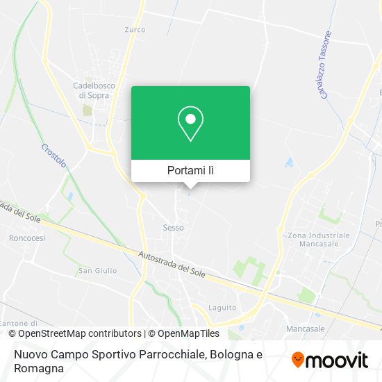 Mappa Nuovo Campo Sportivo Parrocchiale