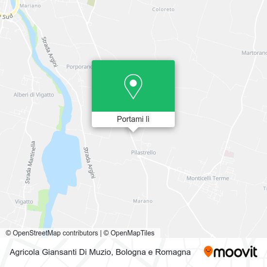 Mappa Agricola Giansanti Di Muzio