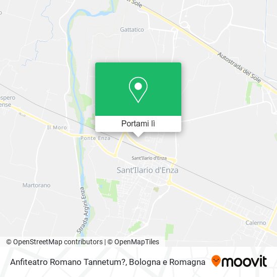 Mappa Anfiteatro Romano Tannetum?