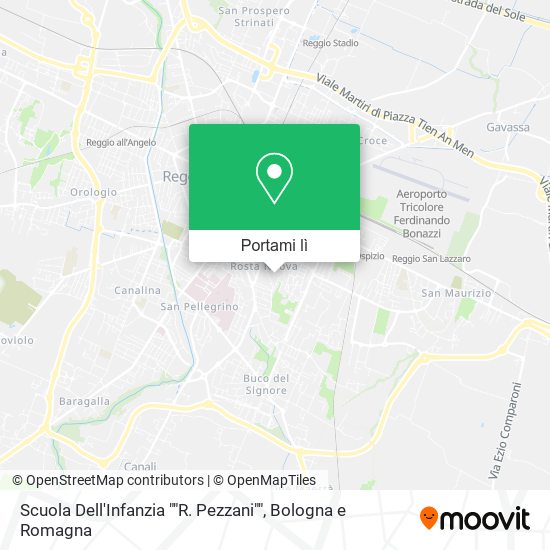Mappa Scuola Dell'Infanzia ""R. Pezzani""