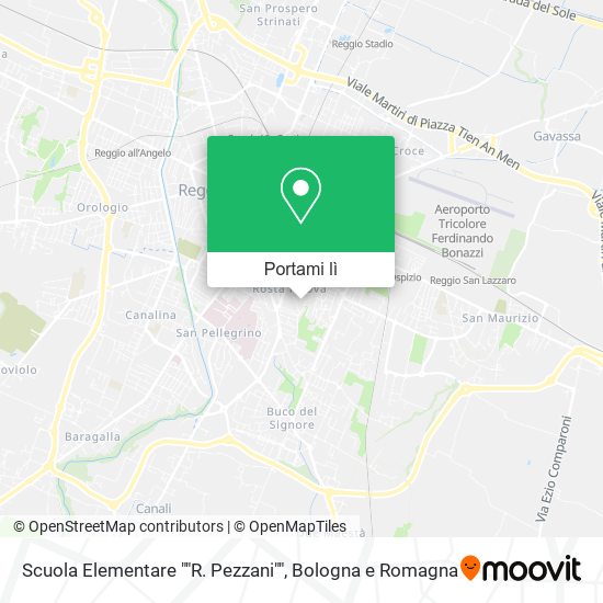 Mappa Scuola Elementare ""R. Pezzani""