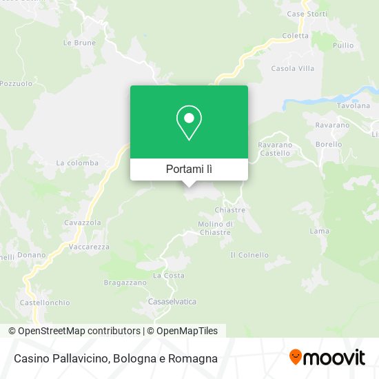 Mappa Casino Pallavicino