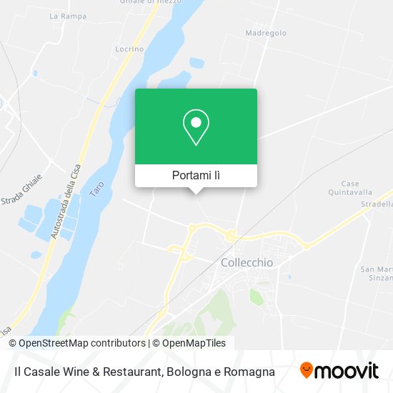 Mappa Il Casale Wine & Restaurant