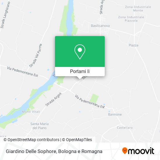 Mappa Giardino Delle Sophore