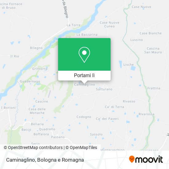 Mappa Caminaglino