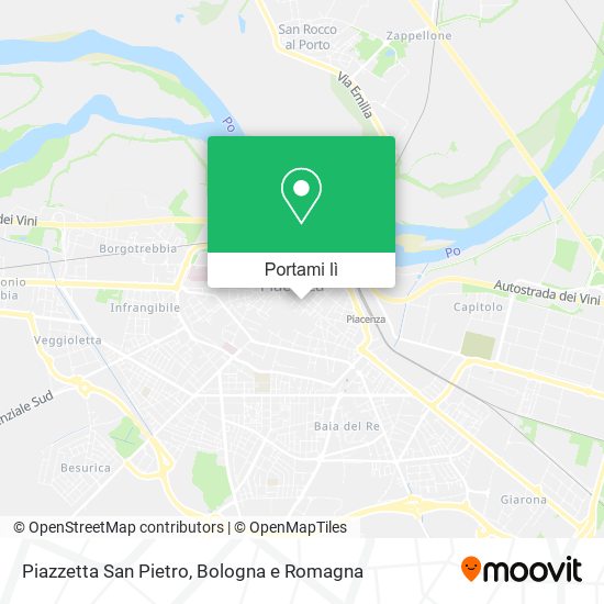 Mappa Piazzetta San Pietro