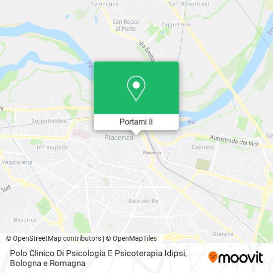 Mappa Polo Clinico Di Psicologia E Psicoterapia Idipsi
