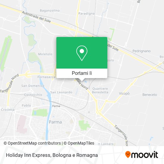 Mappa Holiday Inn Express