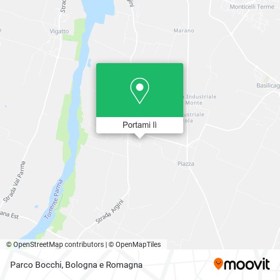 Mappa Parco Bocchi