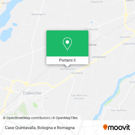 Mappa Case Quintavalla