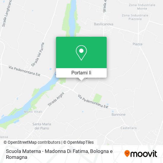 Mappa Scuola Materna - Madonna Di Fatima