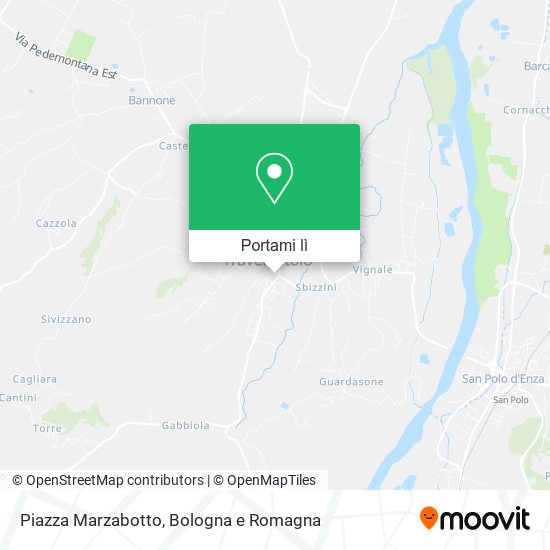 Mappa Piazza Marzabotto