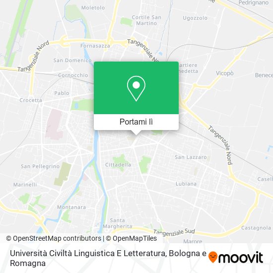 Mappa Università Civiltà Linguistica E Letteratura