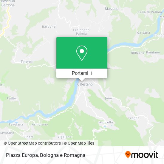 Mappa Piazza Europa