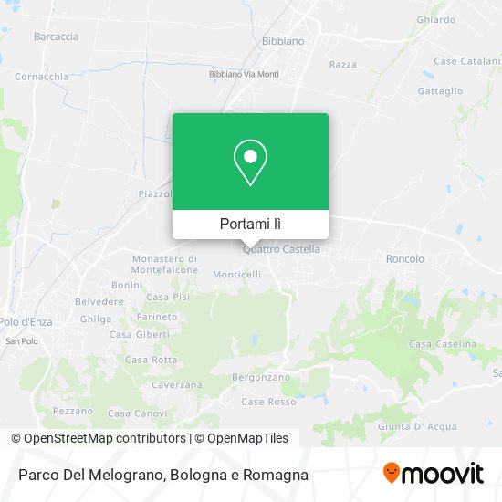 Mappa Parco Del Melograno