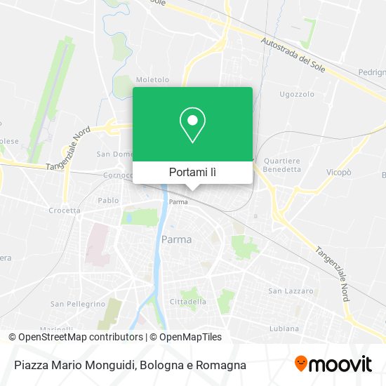 Mappa Piazza Mario Monguidi