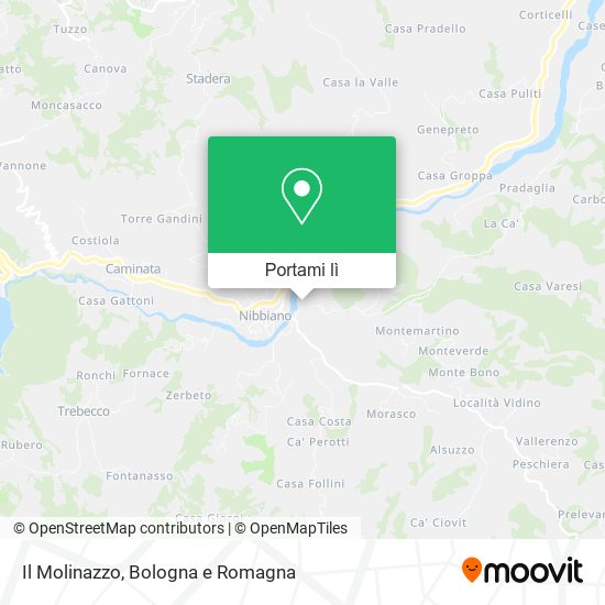 Mappa Il Molinazzo